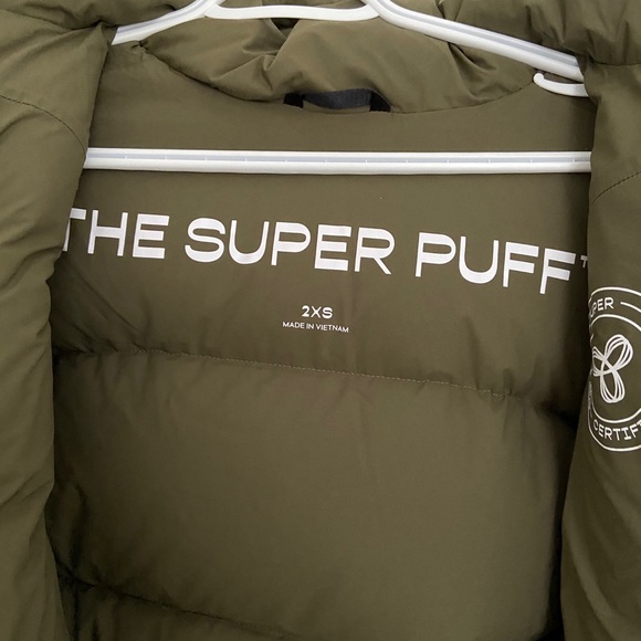 Aritzia Super Puff Original 2XS/XXS - Army Green - Picture 4 of 5